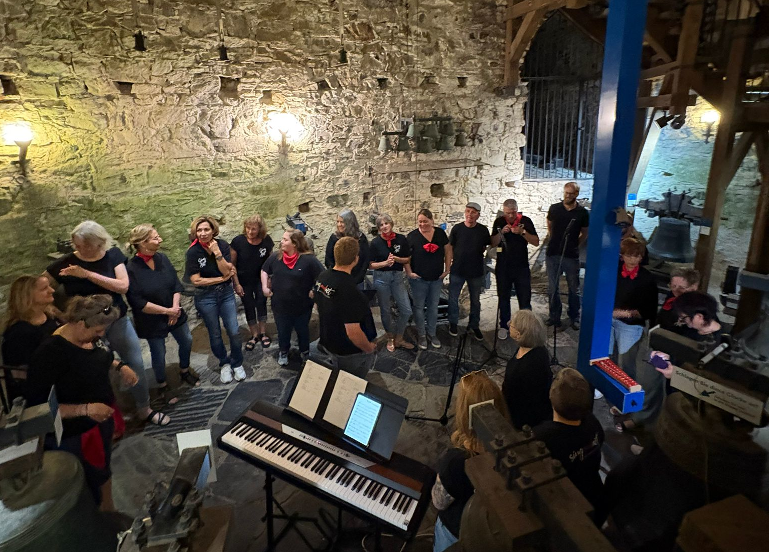 „Pop meets Bells“ in den kühlen Mauern der Glockenwelt Greifenstein